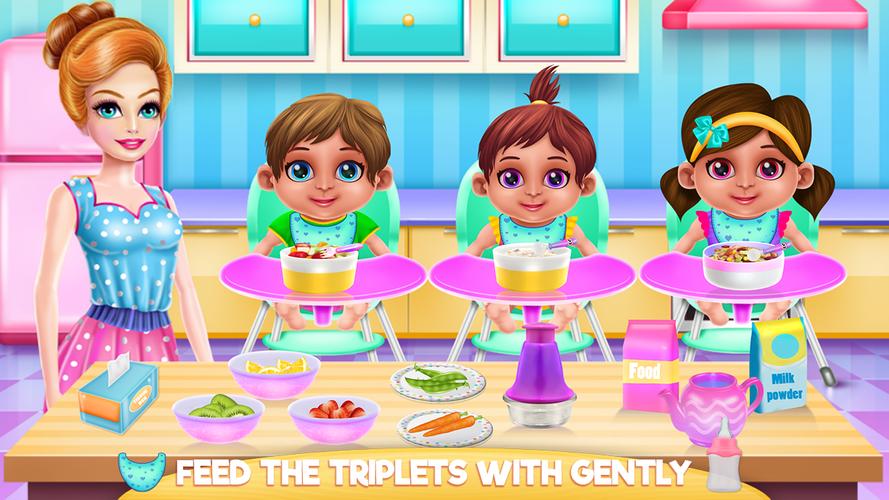 Crazy Mommy Triplets Care স্ক্রিনশট 3