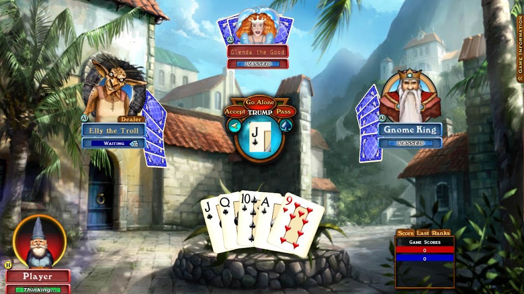 Hardwood Euchre Schermafbeelding 0