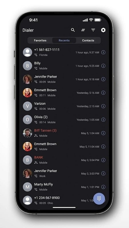 Right Dialer Ekran Görüntüsü 2