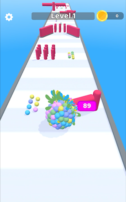 Orbeez Run 3D Mod स्क्रीनशॉट 0