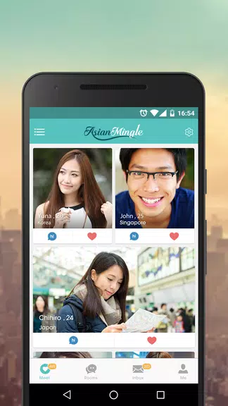 Asian Mingle: Dating in Asia ภาพหน้าจอ 0
