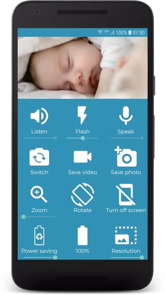 BabyCam - Baby Monitor Camera Tangkapan skrin 1