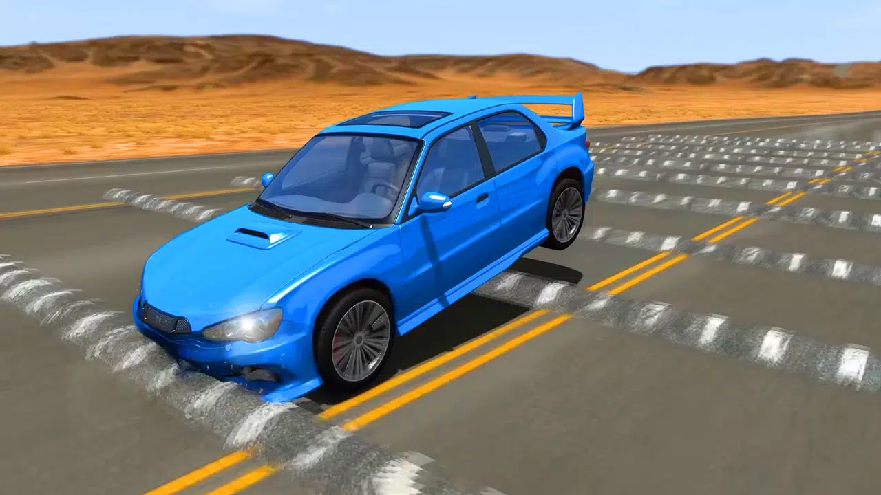 Beam Drive Road Crash 3D Games Скриншот 1