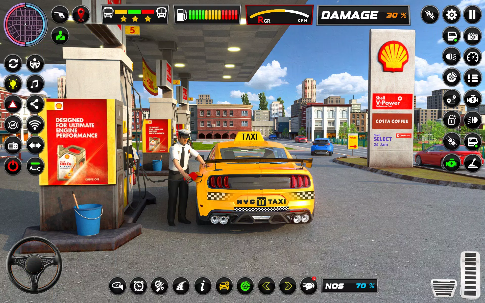 Taxi Simulator USA: City Drive Captura de pantalla 3