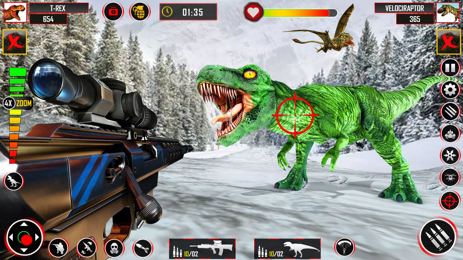 Wild Dino Hunting - Gun Games ภาพหน้าจอ 2