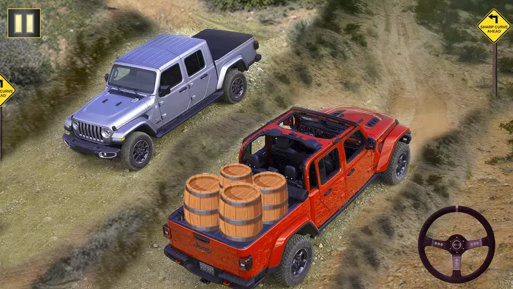 Pickup Truck Game: 4x4 Offroad Tangkapan skrin 3