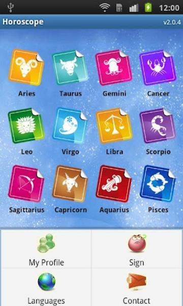 Horoscope Zrzut ekranu 1