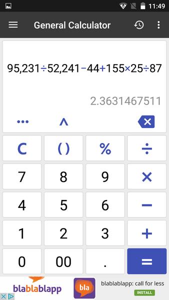 ClevCalc - Calculadora Captura de tela 3