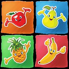 Frutas jogo para crianças