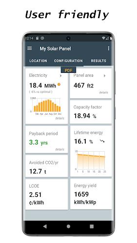 My Solar Panel Lite Schermafbeelding 1