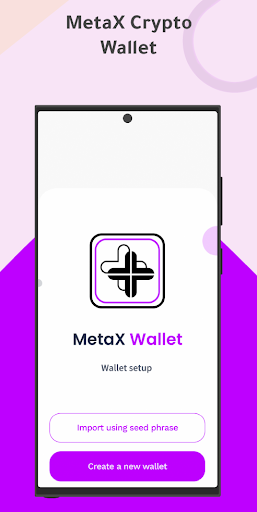 MetaX Wallet Tangkapan skrin 3