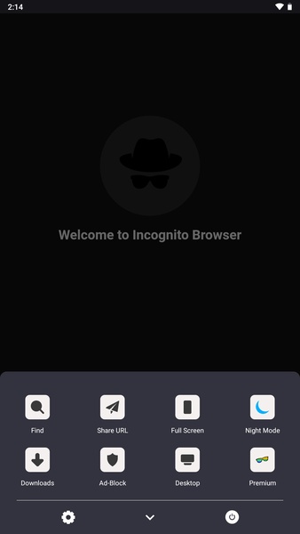 Privater Browser Inkognito App Screenshot 0