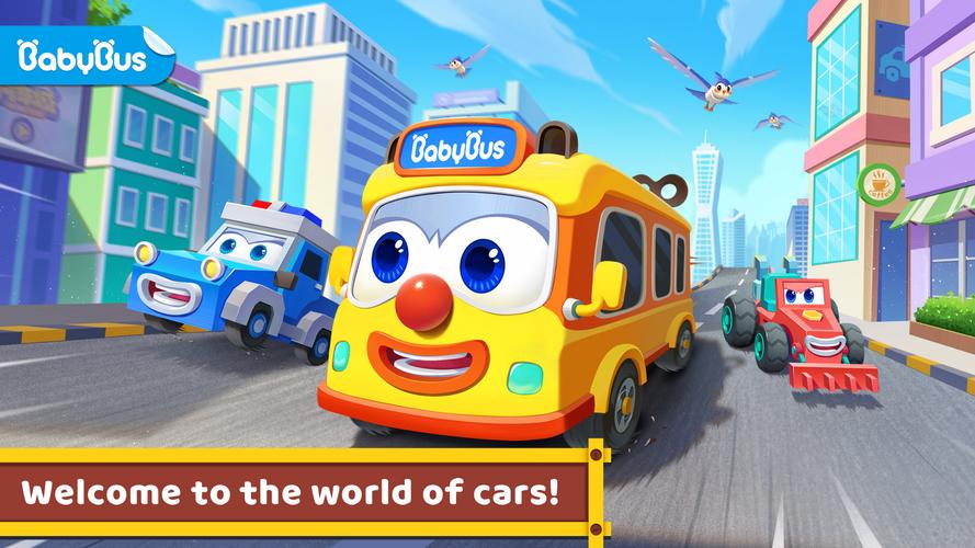 Baby Panda's Car World Captura de tela 0