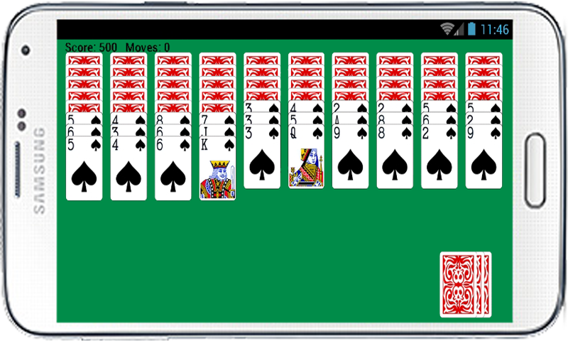 Spider Solitaire Free Game Fun ဖန်သားပြင်ဓာတ်ပုံ 2