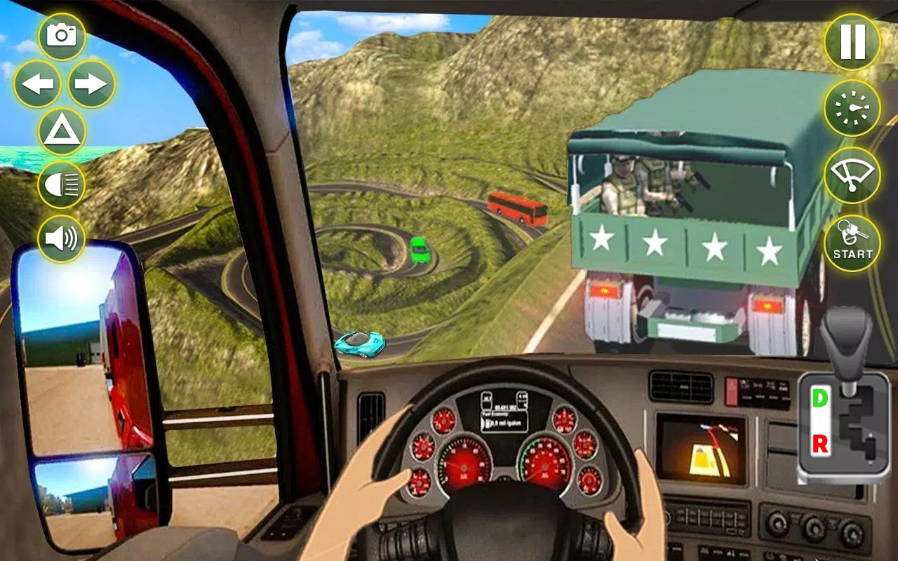 US Army Truck Sim Vehicles Schermafbeelding 0