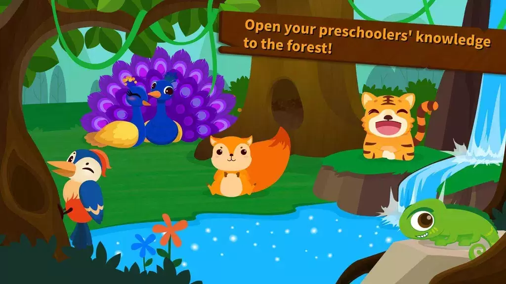 Little Panda's Forest Animals স্ক্রিনশট 0