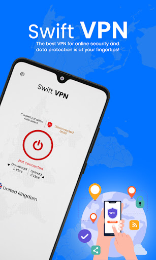 Swift VPN – Secure VPN Proxy Captura de tela 1