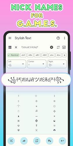 Stylish Text - Fonts Keyboard Screenshot 3