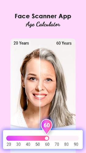 Face Scanner - Age Calculator Tangkapan skrin 0