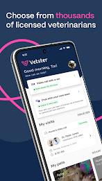 Online Vet 24/7 - Vetster স্ক্রিনশট 1