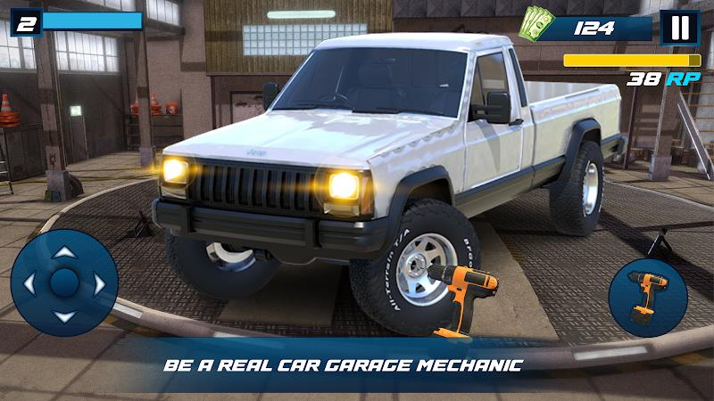 Tire Shop Car Mechanic Game 3d Ảnh chụp màn hình 3