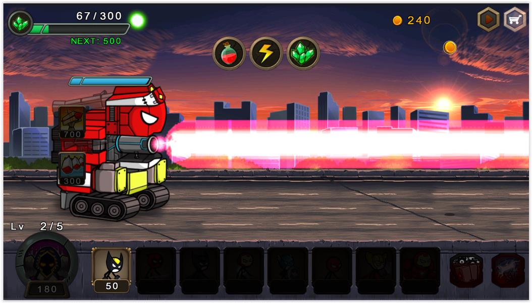 HERO WARS: Super Stickman Defense Screenshot 2