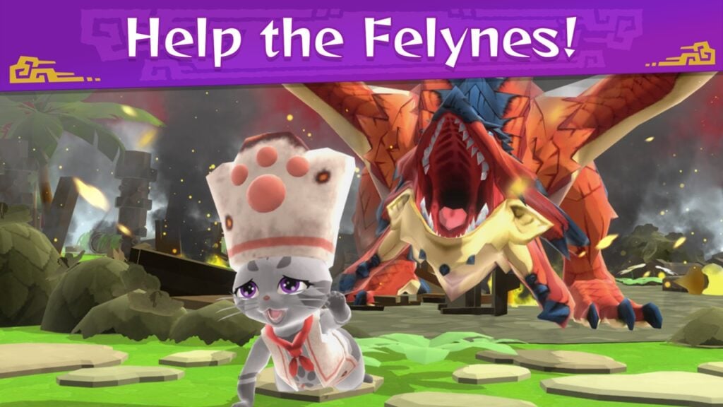 Teka-teki Monster Hunter: Candy Crush dengan Felynes dan Fiends!