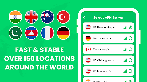 Fast VPN - Fast & Secure ဖန်သားပြင်ဓာတ်ပုံ 2