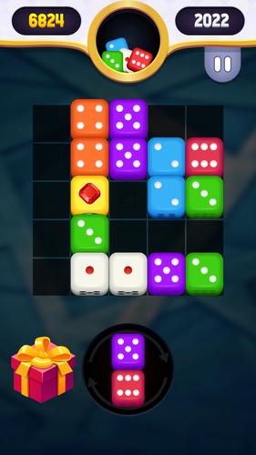 Merge Block: Dice Puzzle Schermafbeelding 1
