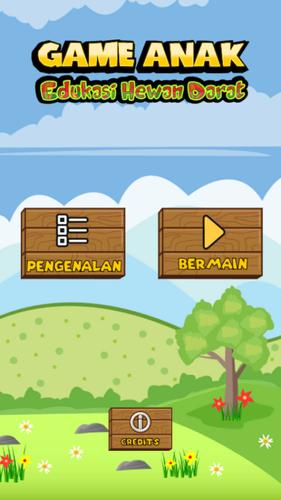 Game Anak Edukasi Hewan Darat Tangkapan skrin 0