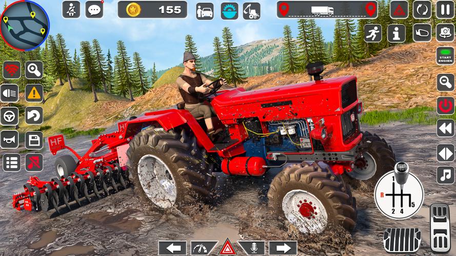 Tractor Driving Farming Games Ảnh chụp màn hình 1