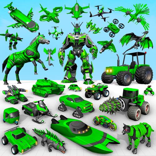 Horse Robot: Car Robot Games ภาพหน้าจอ 0