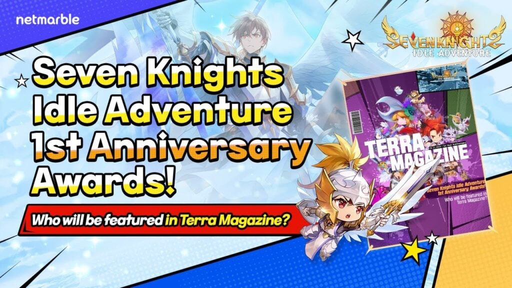 Sete Knights Idle Adventure derruba mais eventos e heróis como parte da celebração do 1º aniversário!