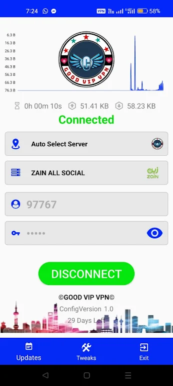 GOOD VIP VPN Captura de tela 3