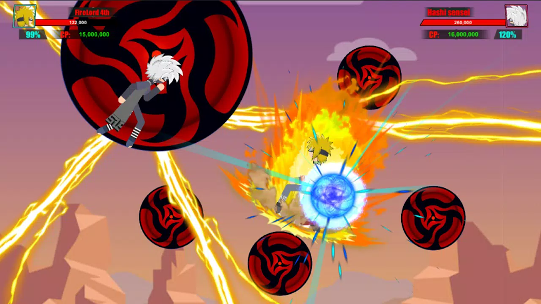 Stickman Ninja Fight 3v3 Mod 스크린샷 2