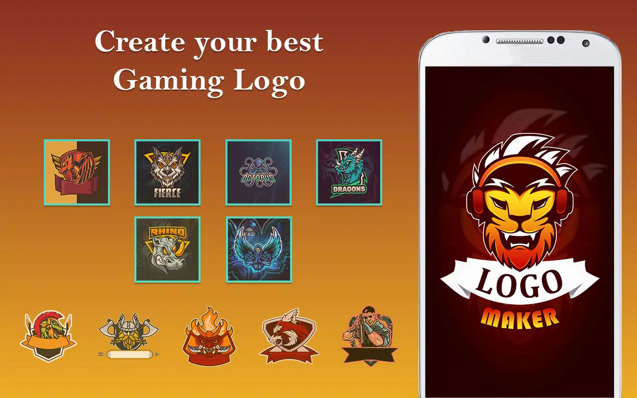 FF Logo Maker - Gaming Esports स्क्रीनशॉट 0