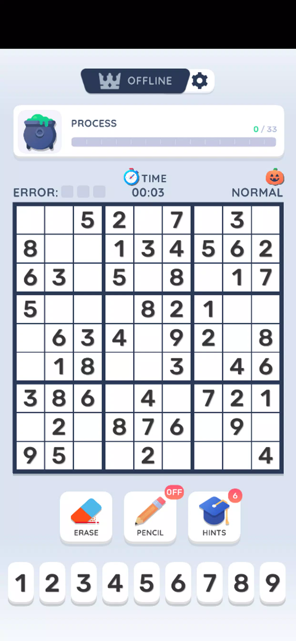 Sudoku Online ဖန်သားပြင်ဓာတ်ပုံ 3