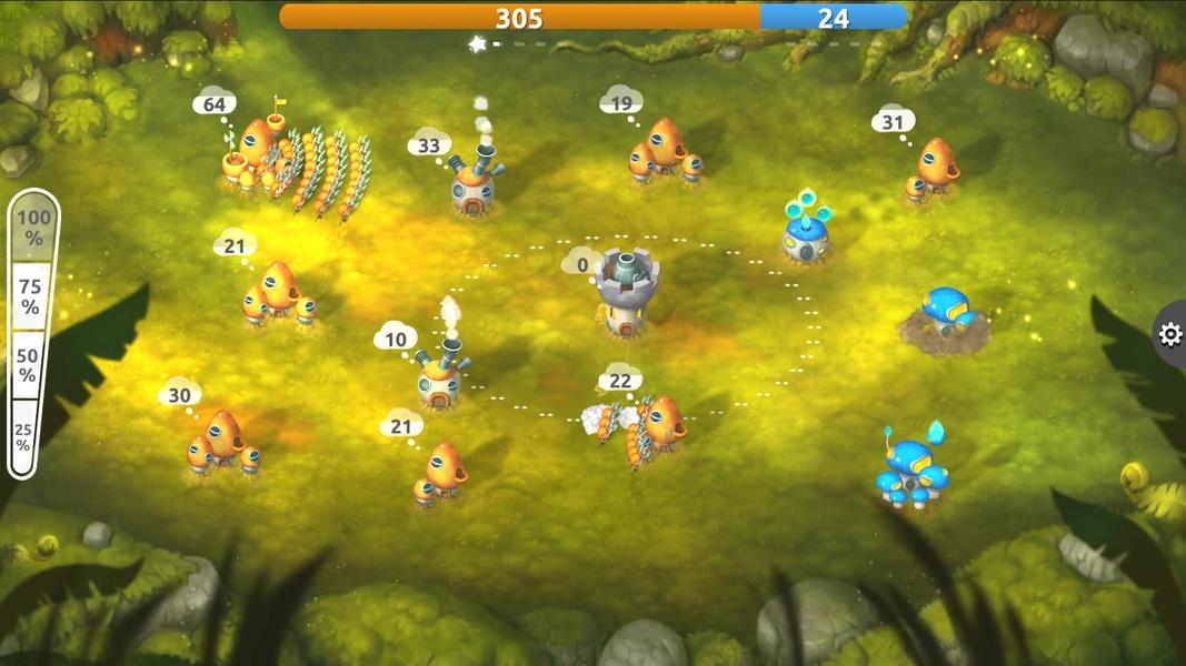 Mushroom Wars 2: RTS Strategy ဖန်သားပြင်ဓာတ်ပုံ 2