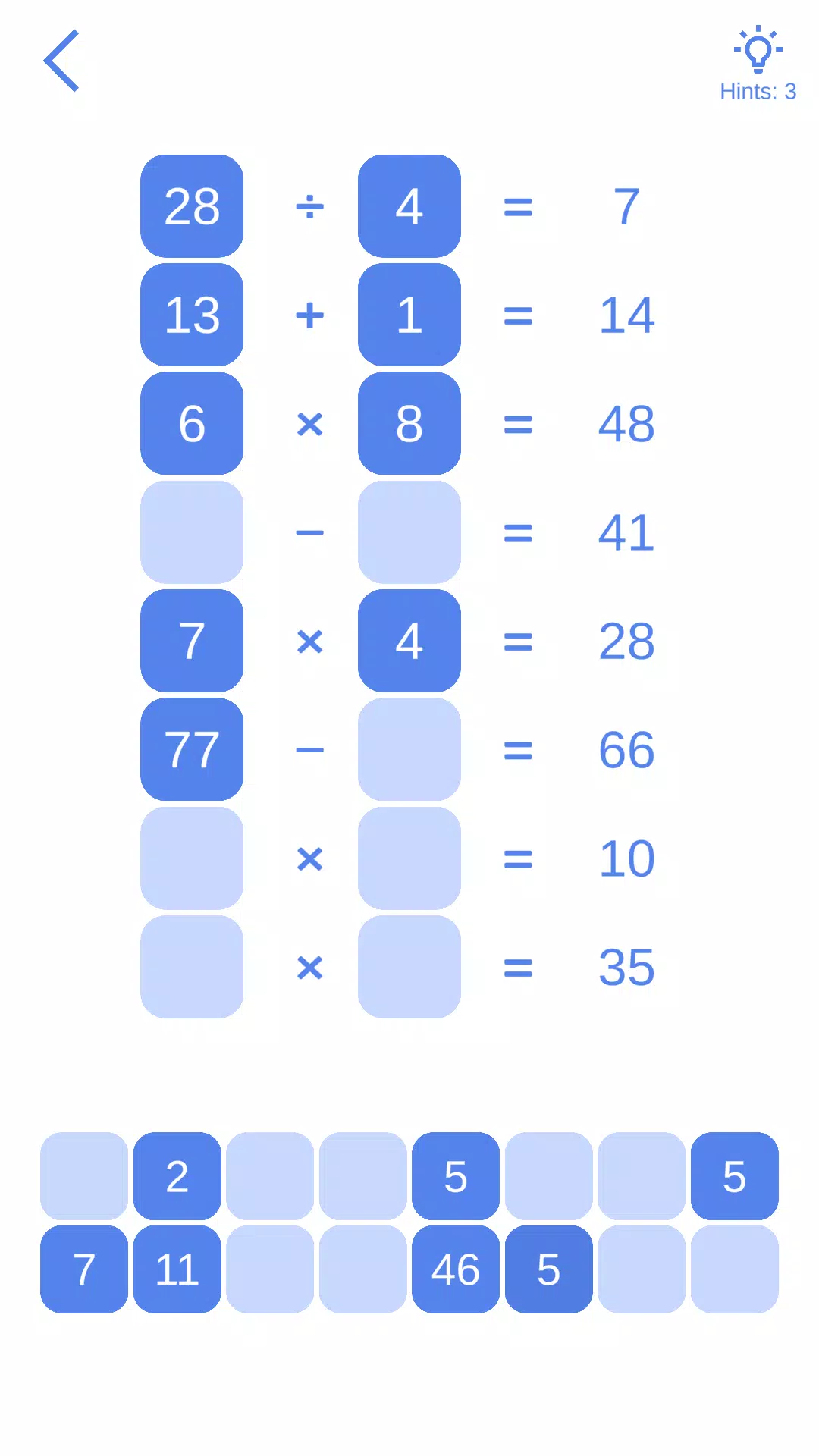 Math Games - Brain Puzzles Captura de pantalla 2