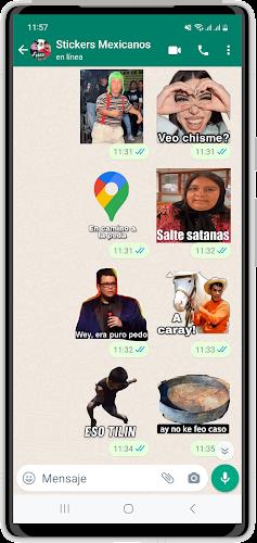 Mexican Stickers Schermafbeelding 1