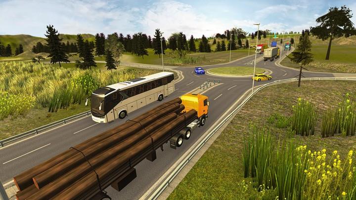 American Truck Games Truck Sim Скриншот 1