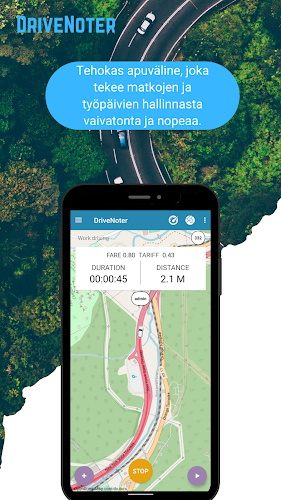 Mileage Tracker - DriveNoter Captura de tela 1