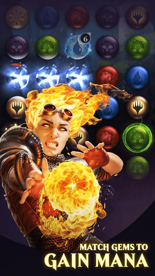 Magic: Puzzle Quest ဖန်သားပြင်ဓာတ်ပုံ 0