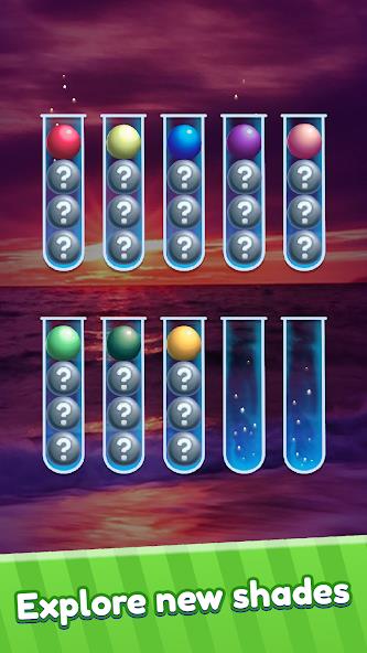 Ball Sort Puzzle Color Sort Mod Tangkapan skrin 2