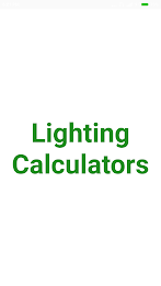 Lighting Calculator स्क्रीनशॉट 1