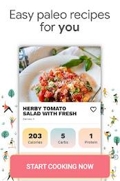 Paleo diet app: Diet tracker Schermafbeelding 1