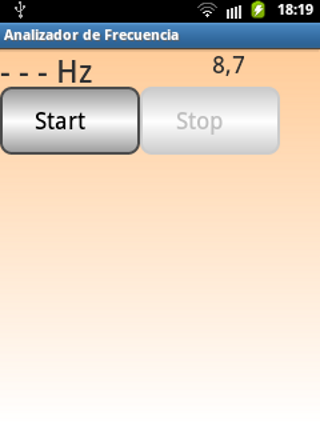 Frequency Analyzer スクリーンショット 2