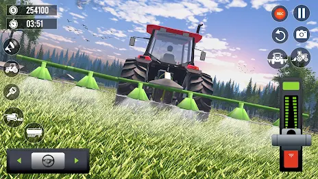 Super Tractor Farming Games ภาพหน้าจอ 3