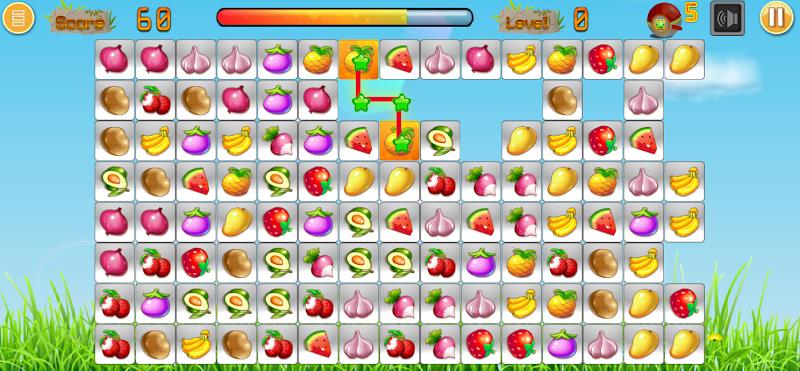 Link fruits - fruit match pair Capture d'écran 1