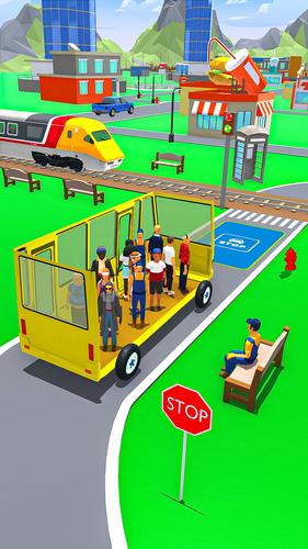 Bus Arrival Theme Park Games Capture d'écran 0